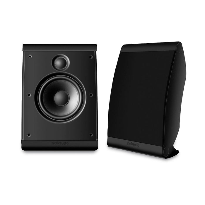 Polk Audio OWM3 Speakers 100w Compact On-Wall OR On-Shelf, With Stand, Multi Purpose - Multi Angle – Pair - Best Home Theatre Systems - Audiomaxx India