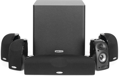 Polk Audio TL1600 Blackstone 5.1 Ch Satellite Subwoofer Speaker Package - Best Home Theatre Systems - Audiomaxx India