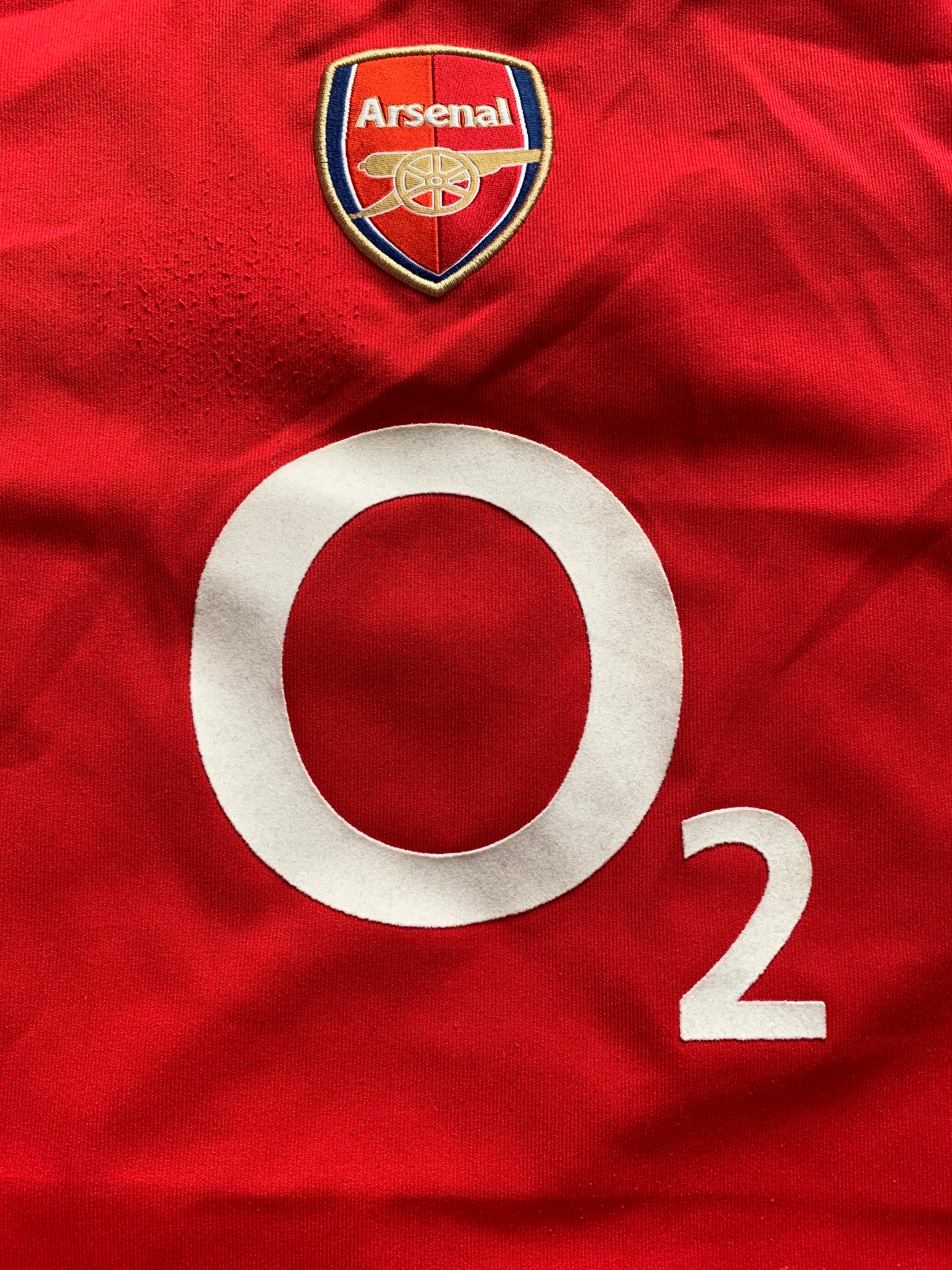 arsenal o2 jersey henry