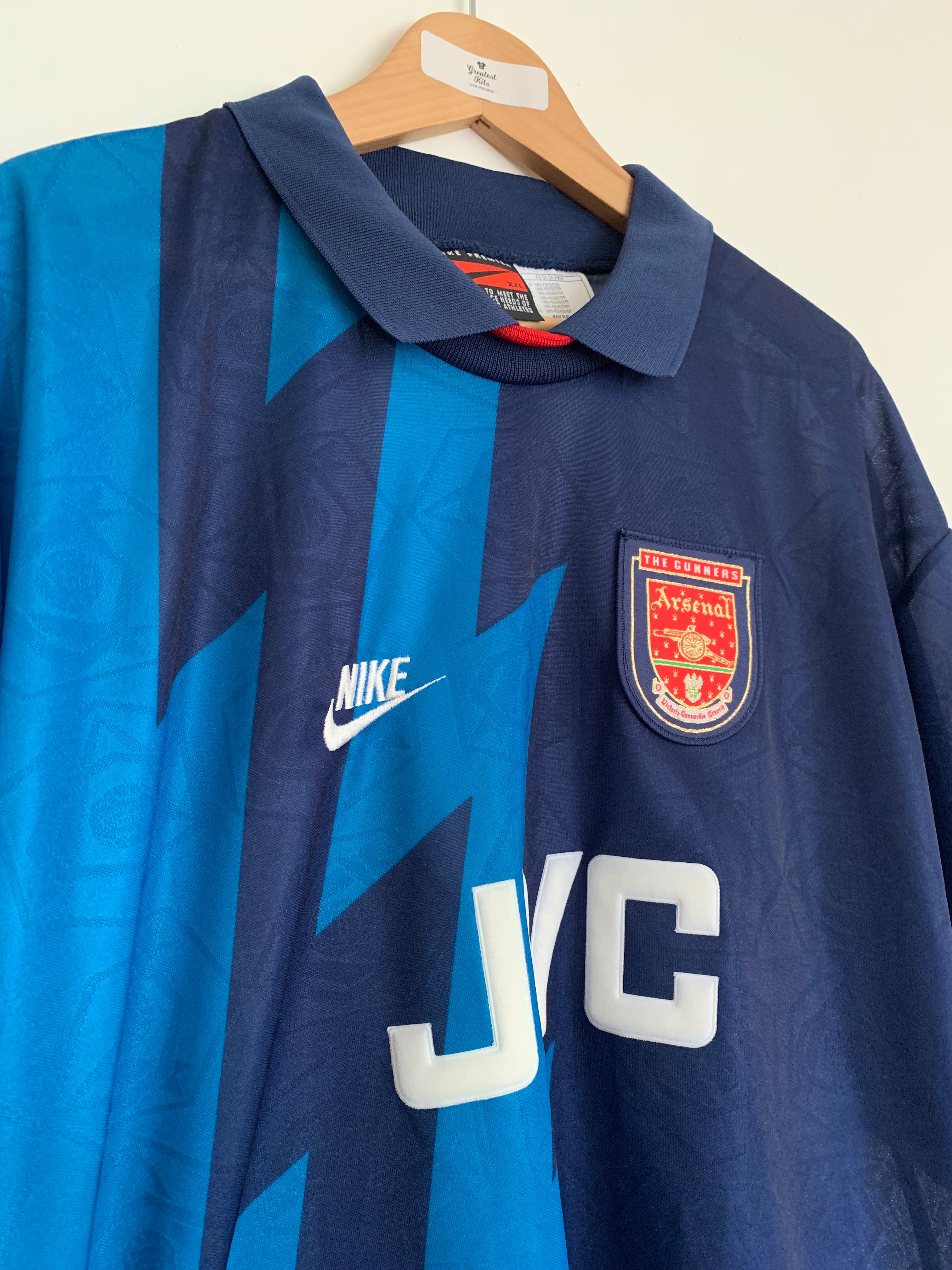 arsenal 1996 away kit