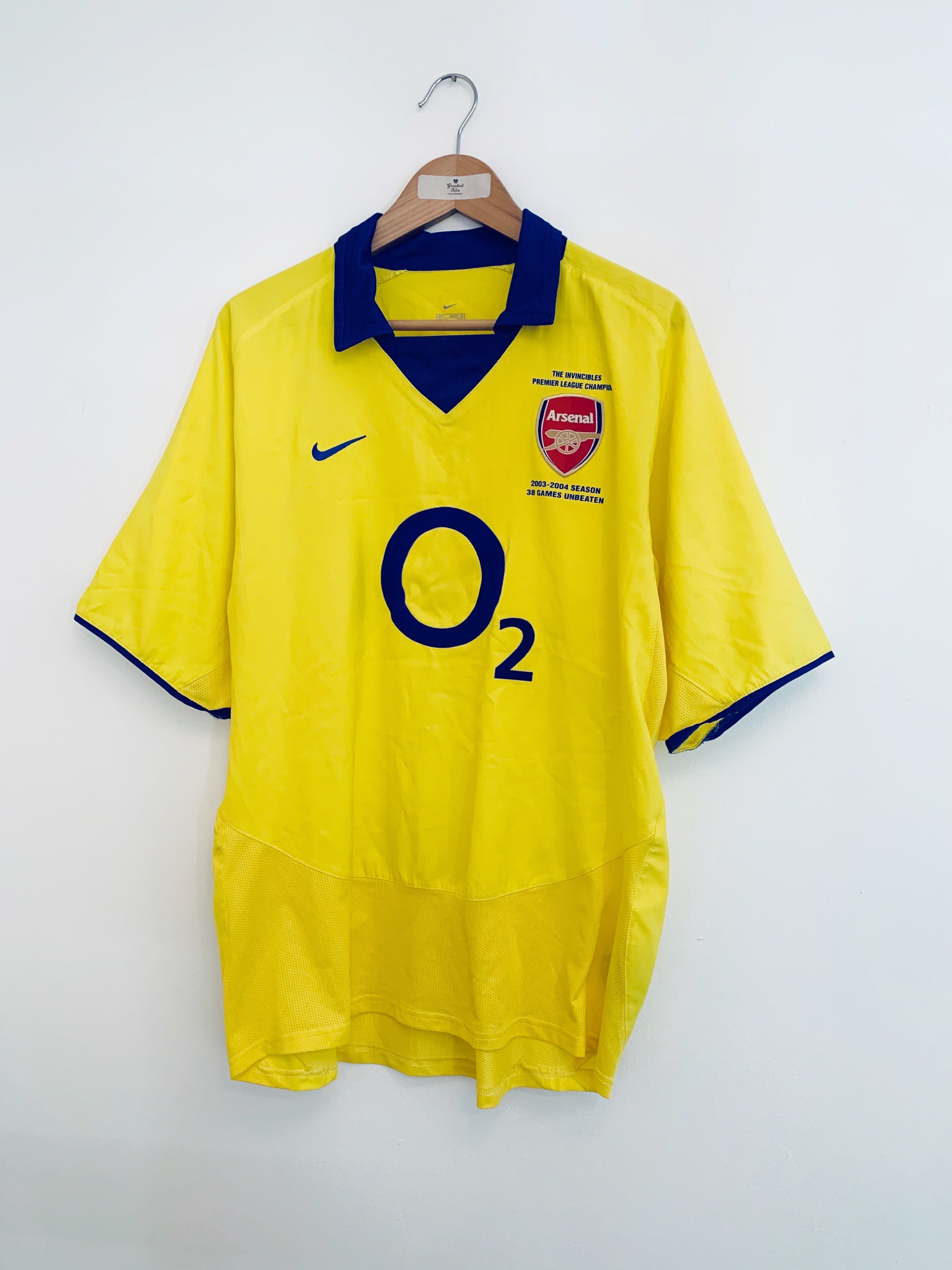 arsenal invincibles jersey