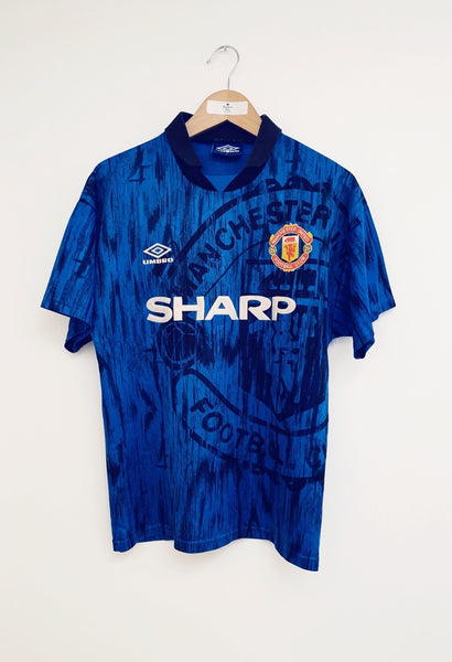 man u away kit 1992