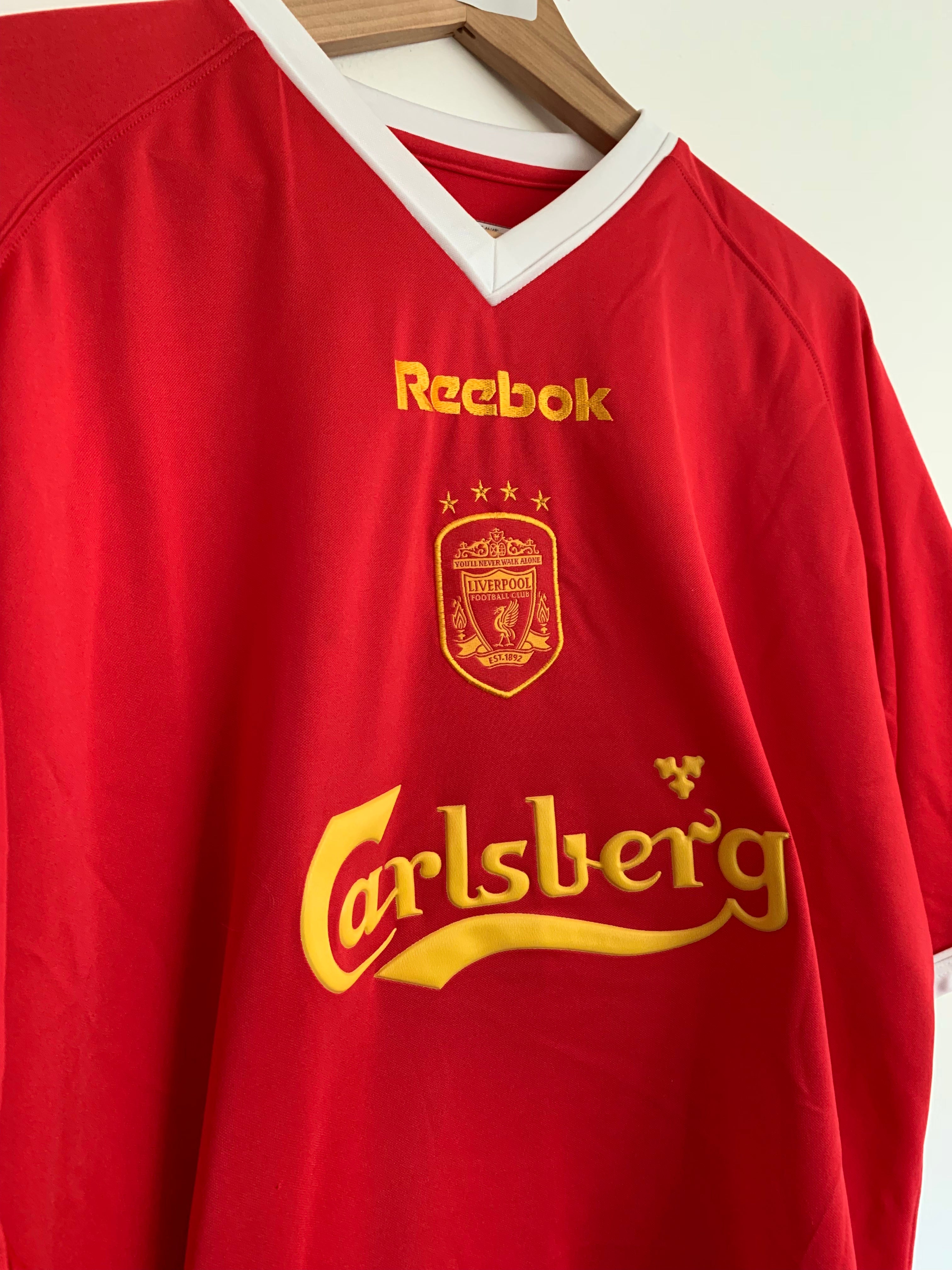 liverpool 2001 kit