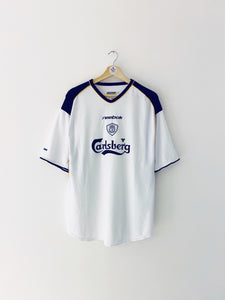 liverpool away shirt 2001