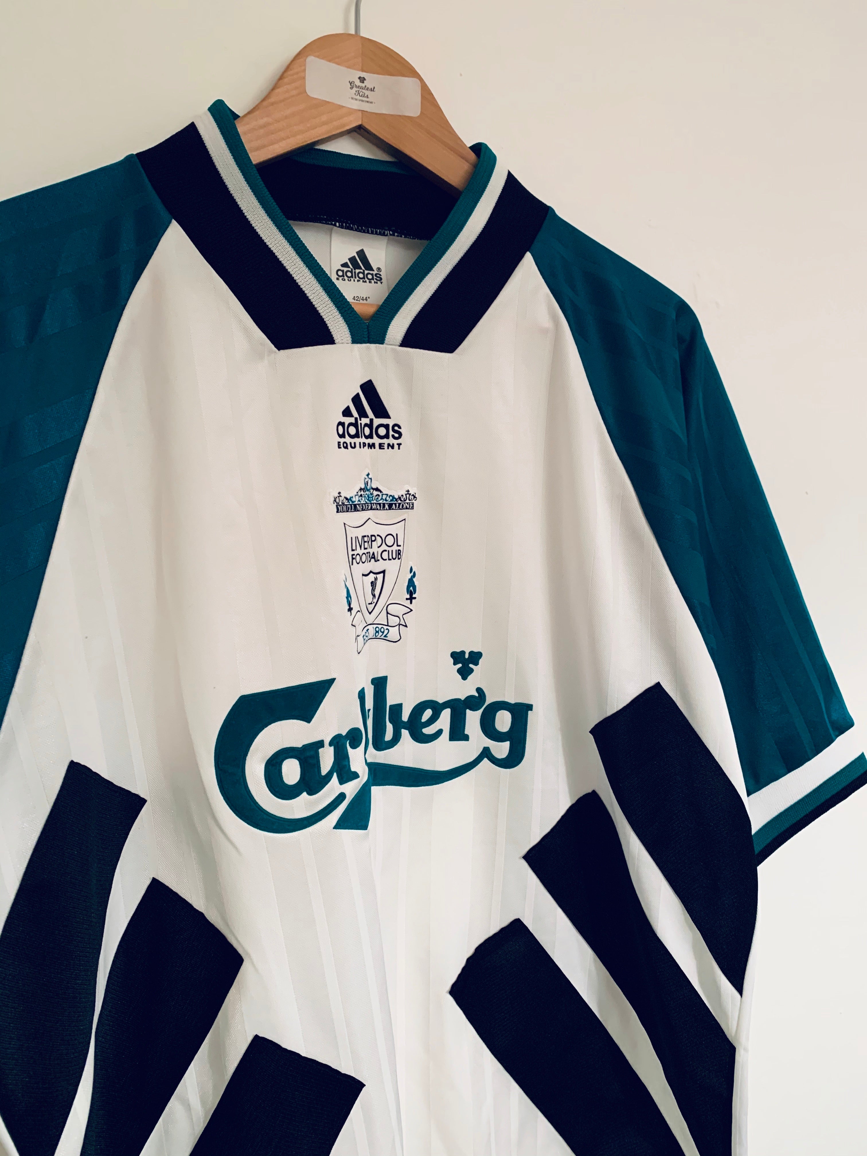 liverpool 1993 away kit