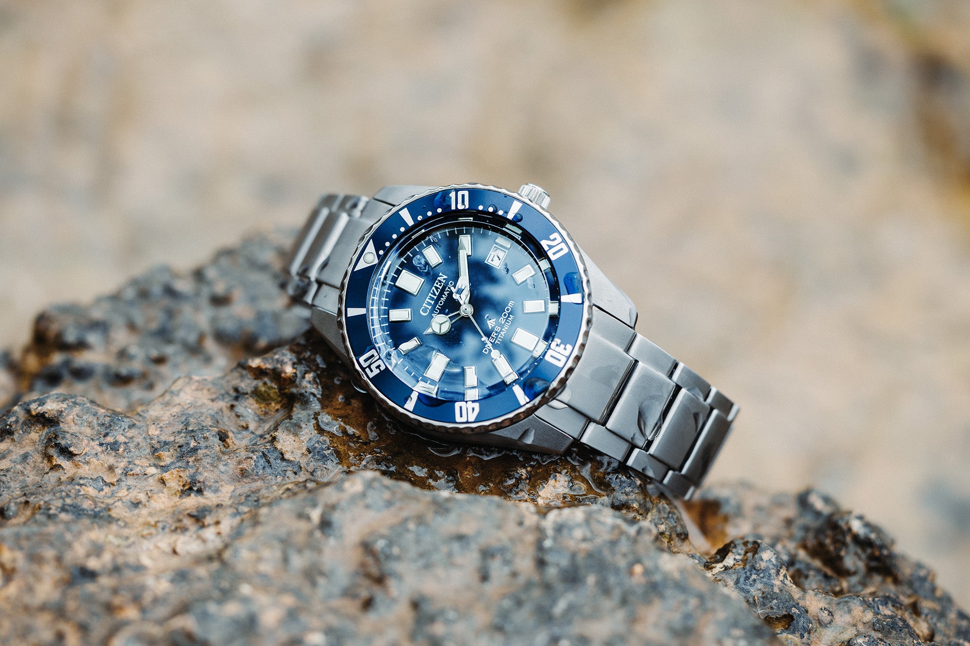 Citizen Promaster Dive Automatic in Titanium Now Available at the Wind –  Windup Watch Shop