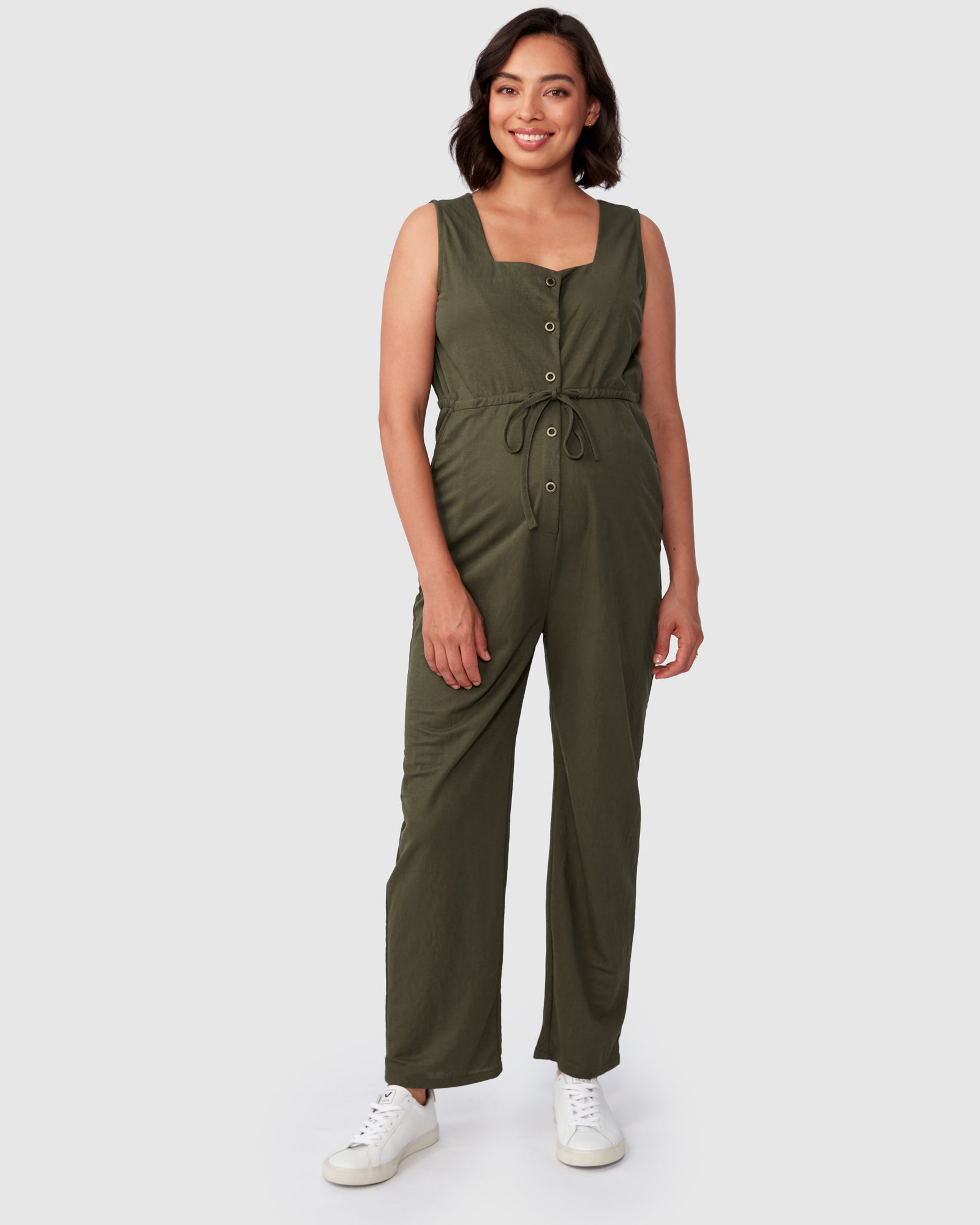 off the shoulder short sleeve jumpsuit