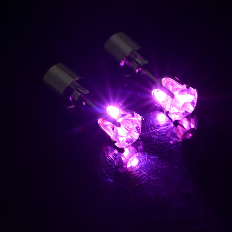 crystal light up earrings