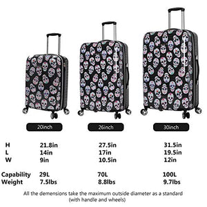 betsey johnson 30 inch luggage