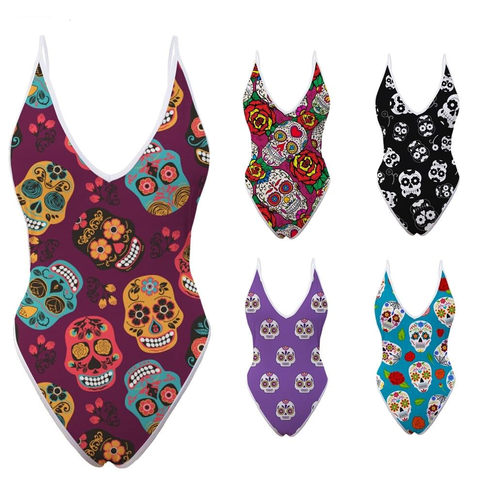 Sugar Skull Swimsuits Awesome Skulls