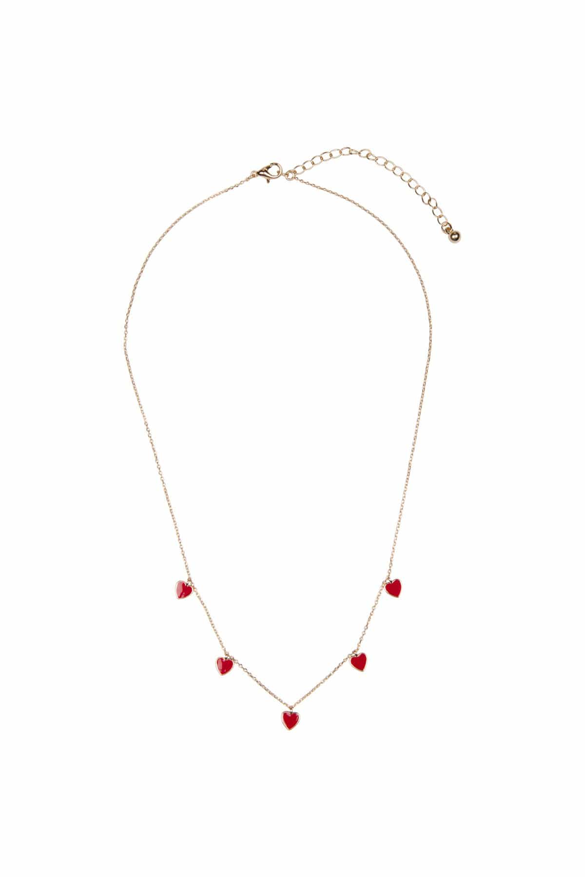 Red Heart Necklace