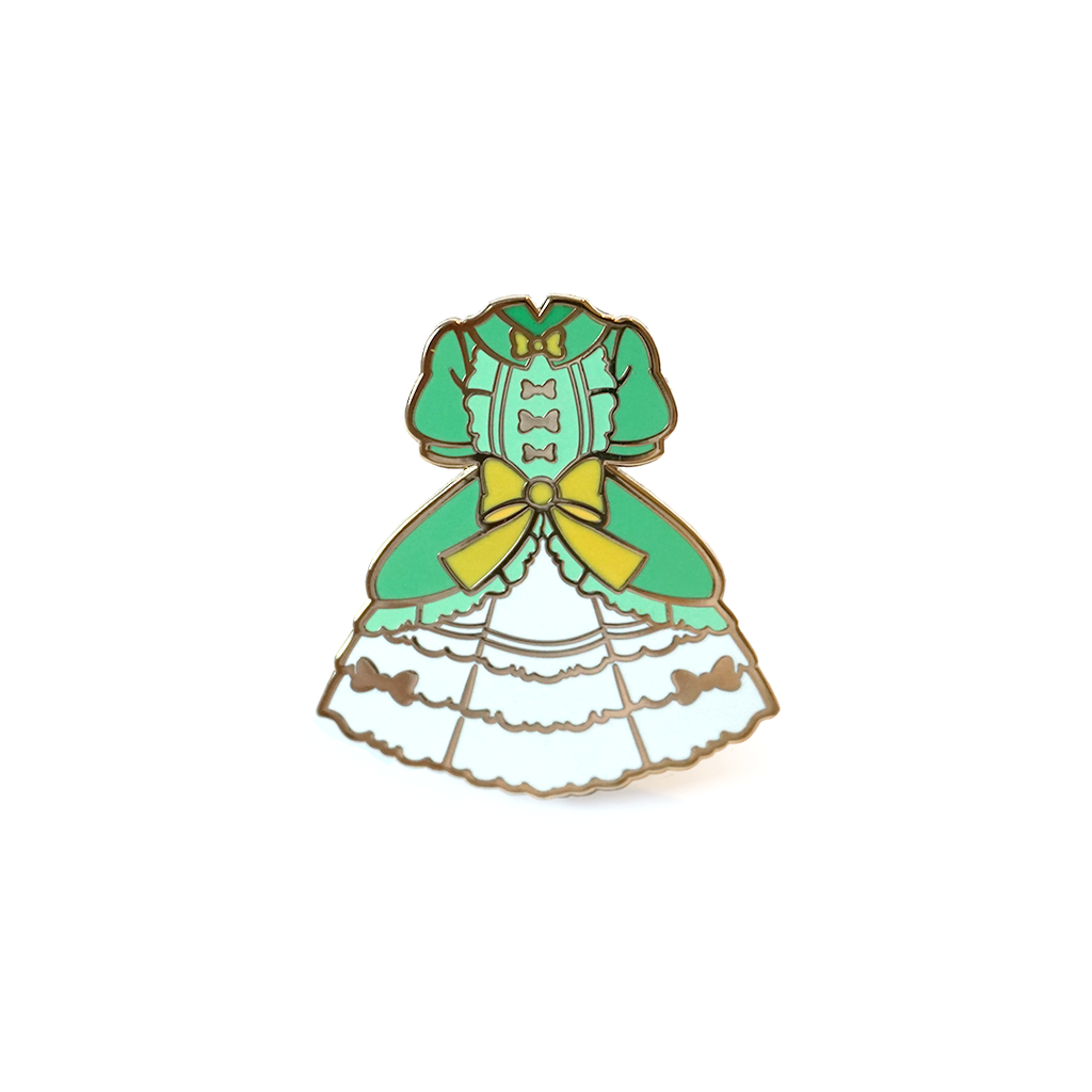 gek geworden bonen Tegenstrijdigheid Country Lolita (Green) - Enamel Pin (Lolita Couturier) – Atelier Perséphone