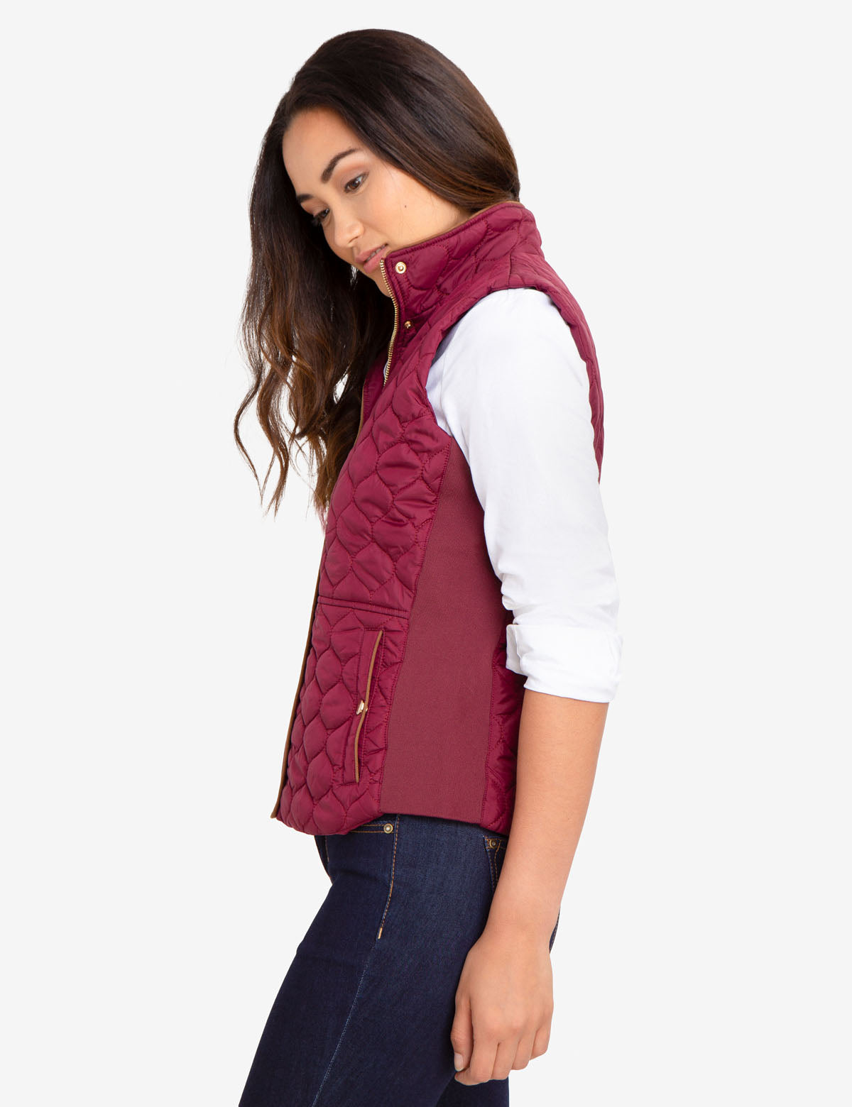 us polo assn quilted vest