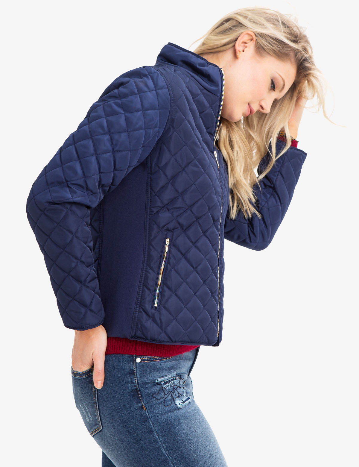 us polo quilted jacket