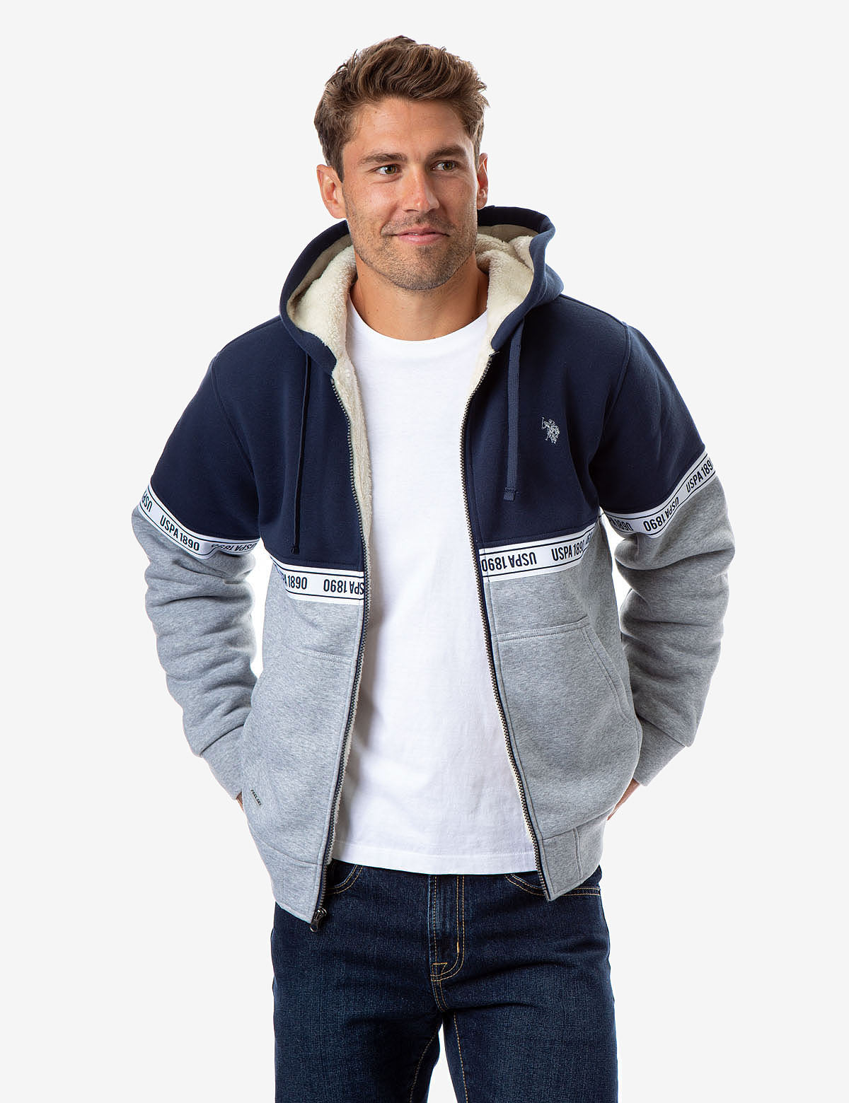 polo jackets hoodie mens