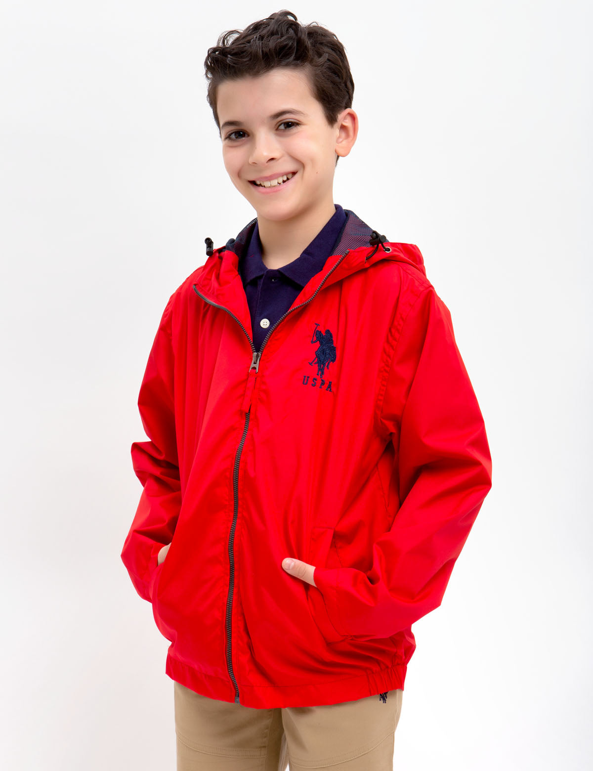 us polo boys jacket