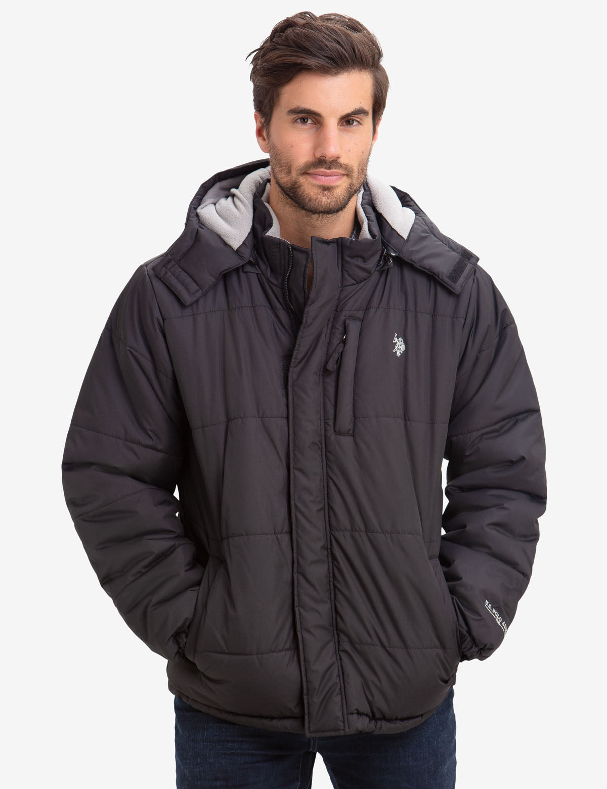 us polo down jacket