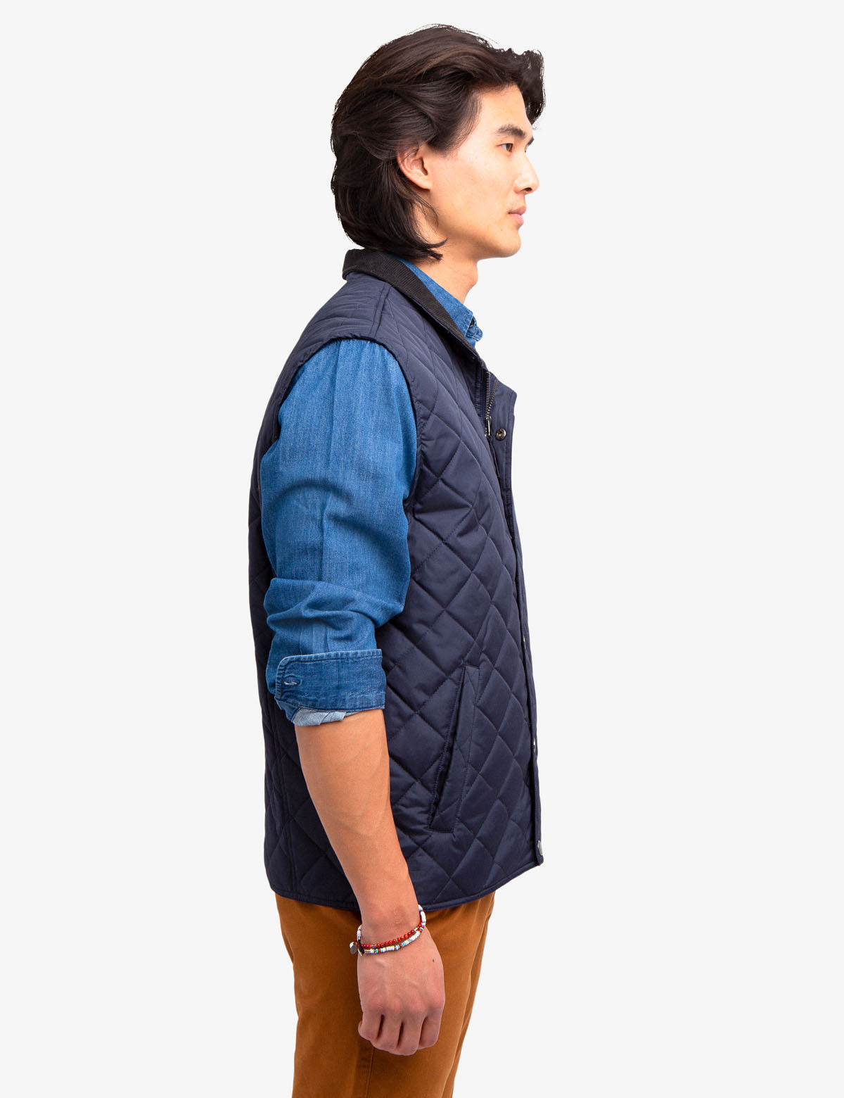 polo quilted vest