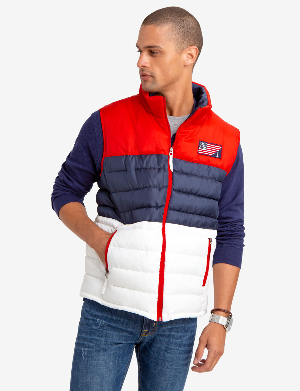 us polo assn men's vest