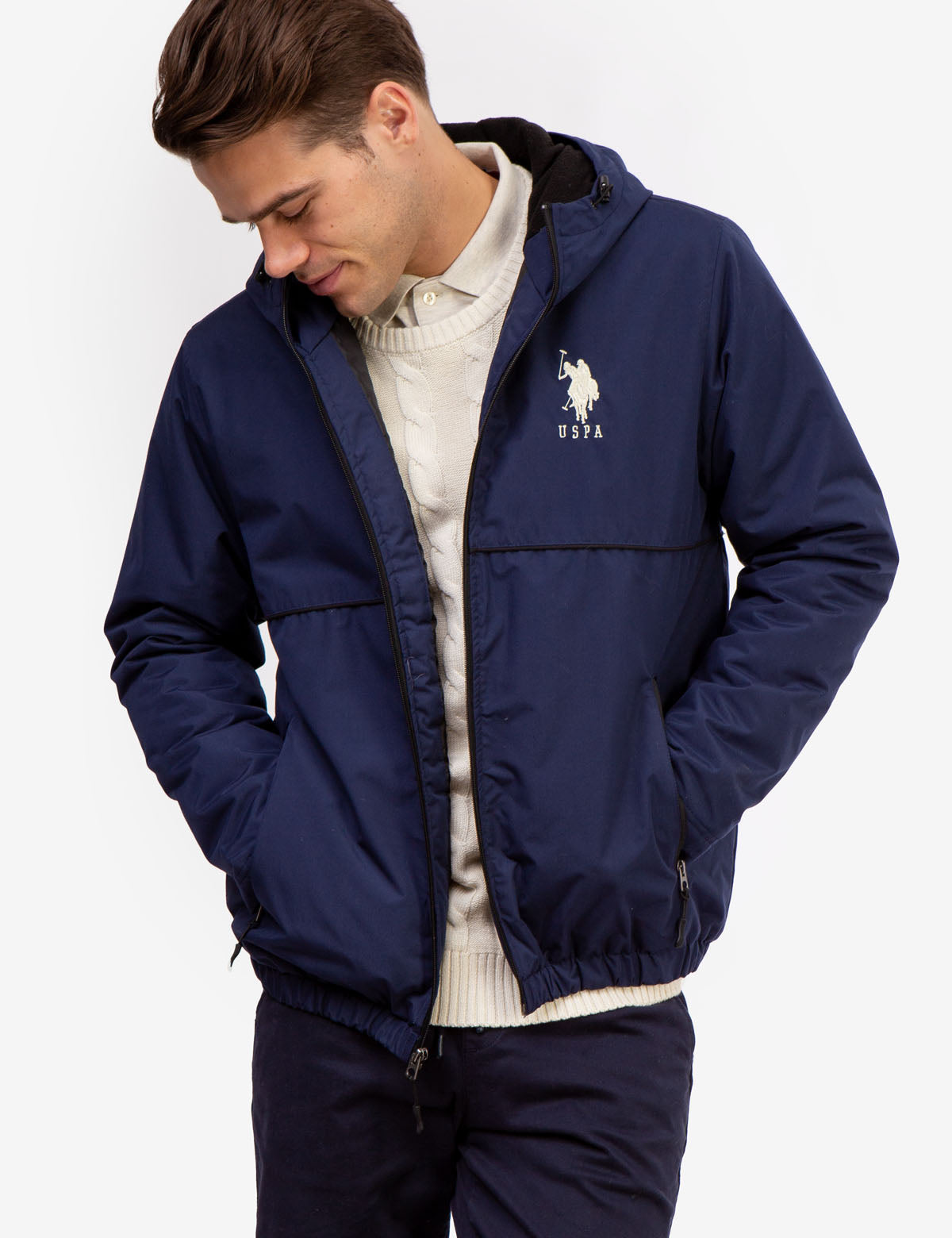 us polo assn windbreaker