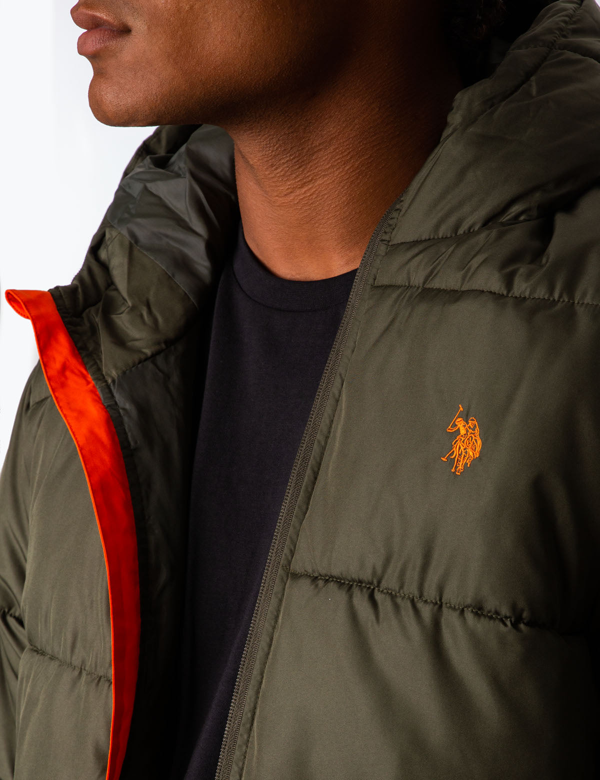 polo puffer jacket