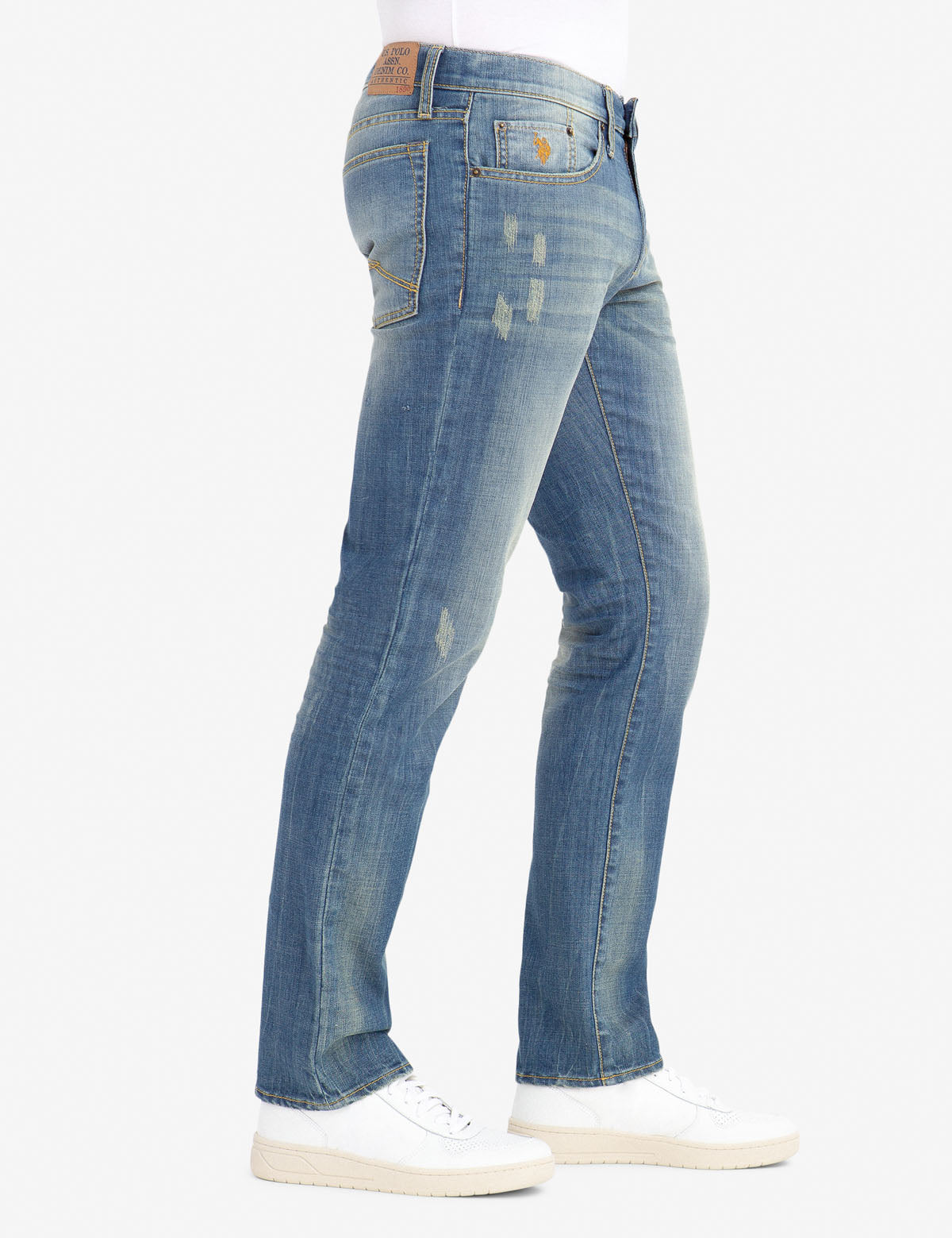 SLIM STRAIGHT 5 POCKET JEANS - U.S 