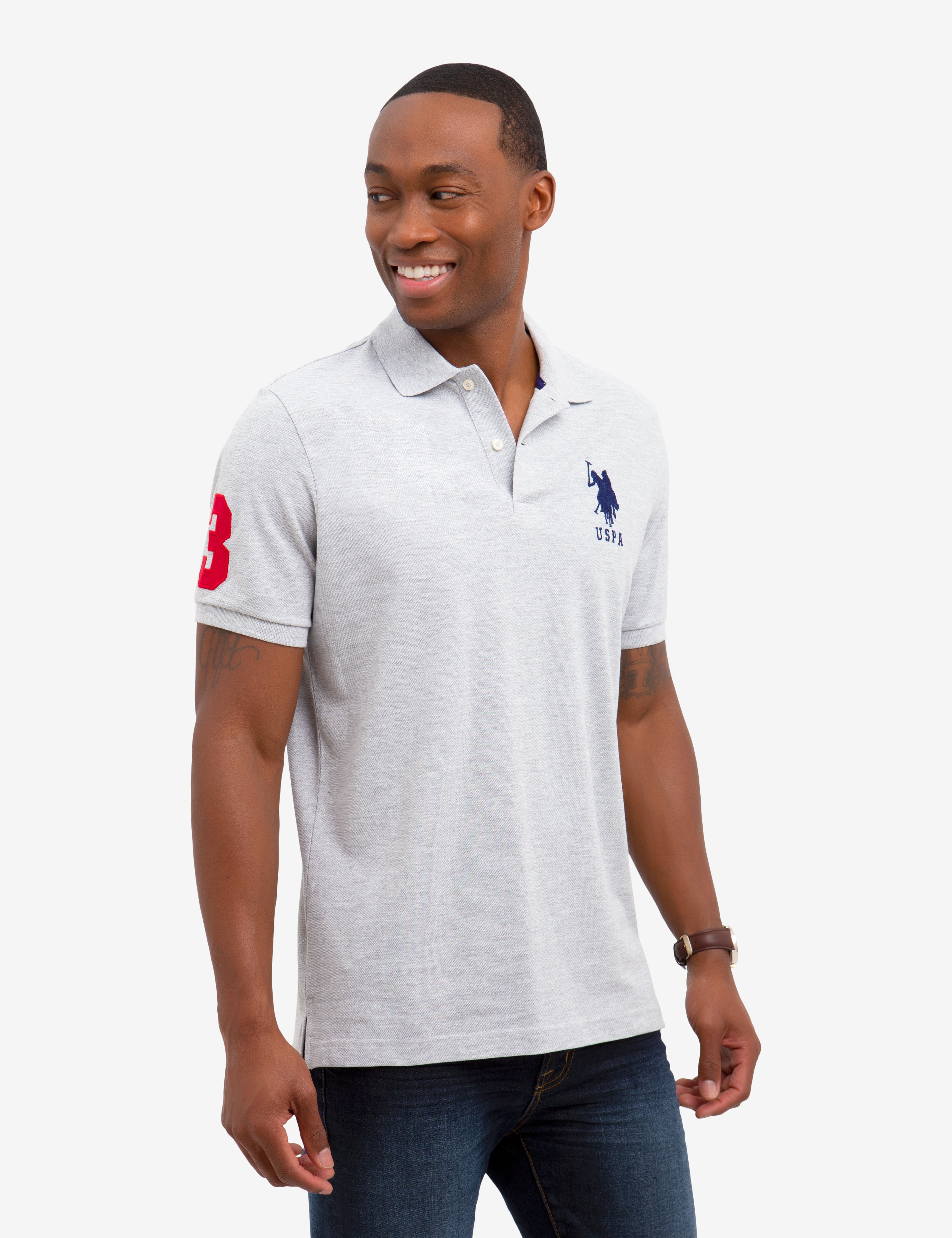 polo shirts big logo