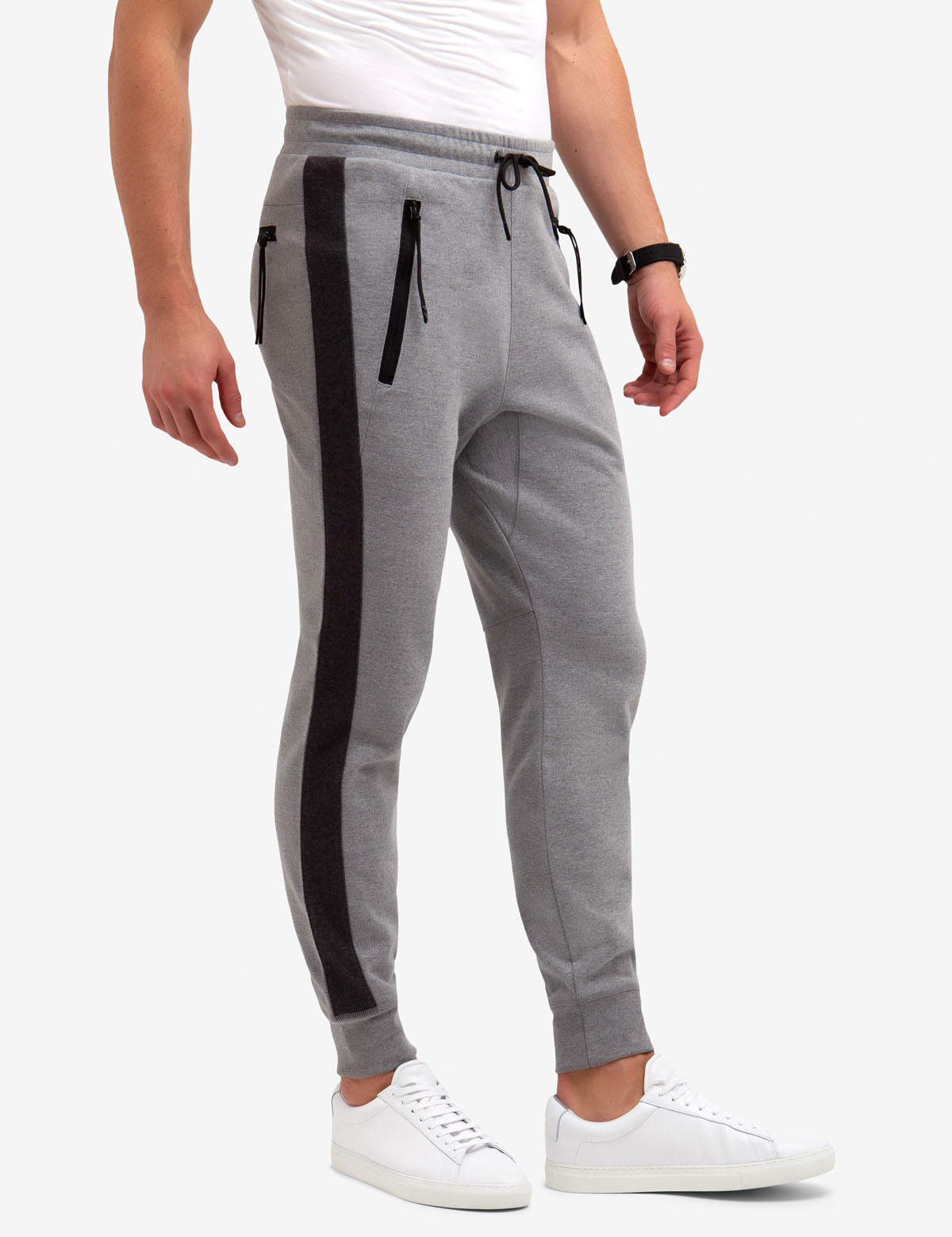 SIDE STRIPE KNIT JOGGERS - U.S. Polo Assn.