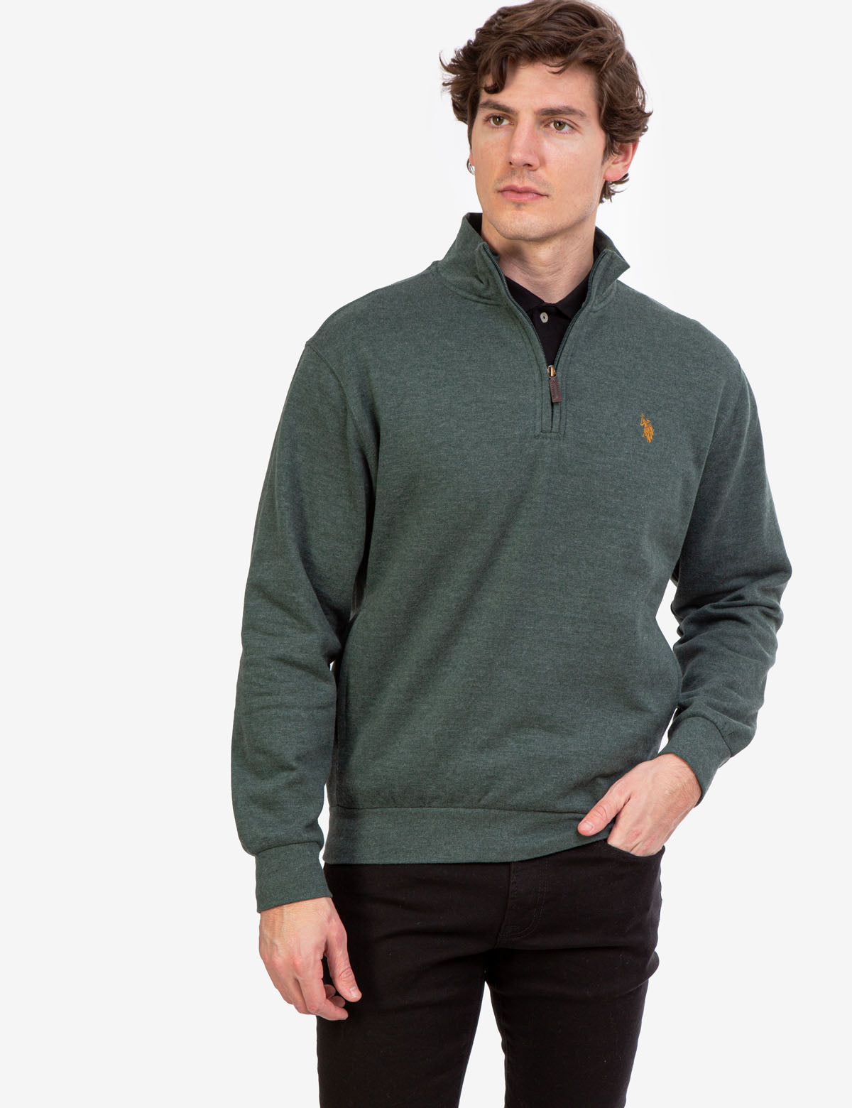 us polo assn quarter zip