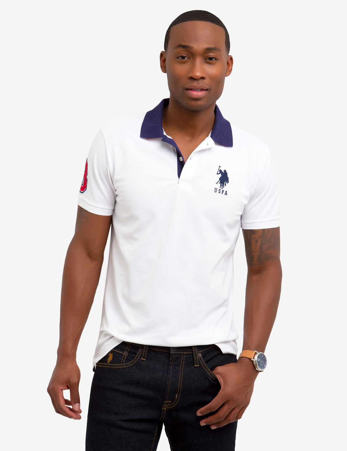 SLIM FIT STRETCH POLO SHIRT - U.S. Polo Assn.