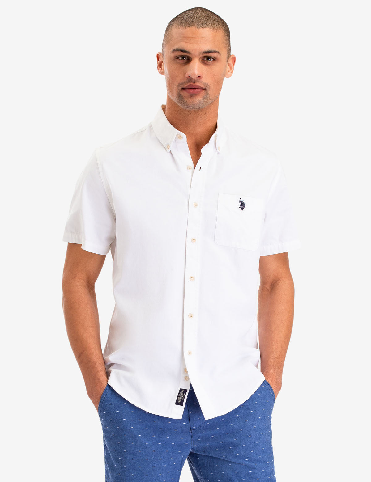 us polo white jeans