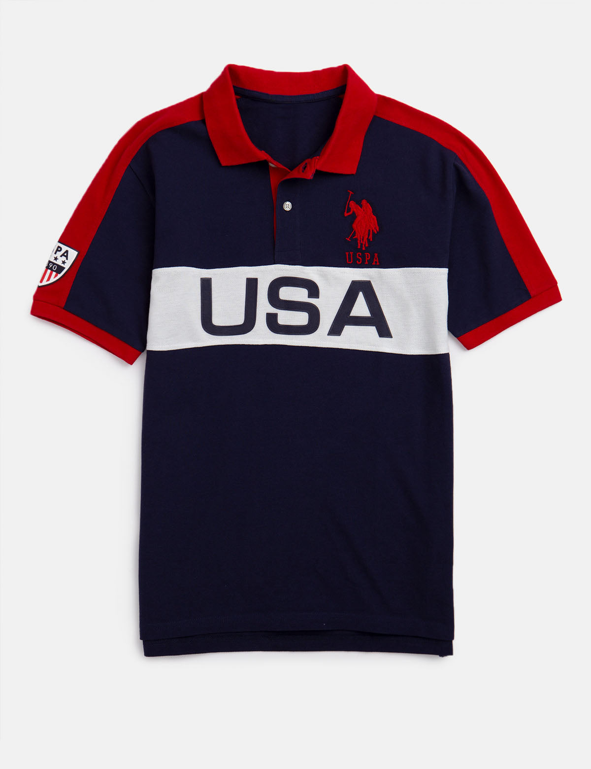 BOYS COLORBLOCK POLO SHIRT - U.S. Polo Assn.