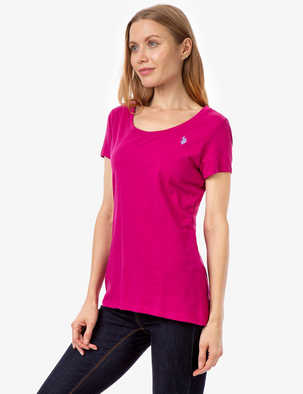 pink t shirt women's