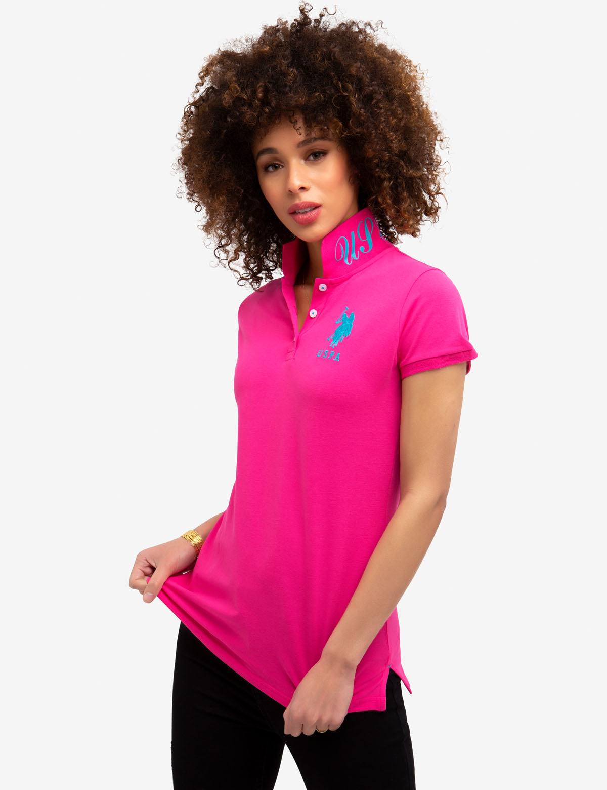 us polo assn women's polo shirts