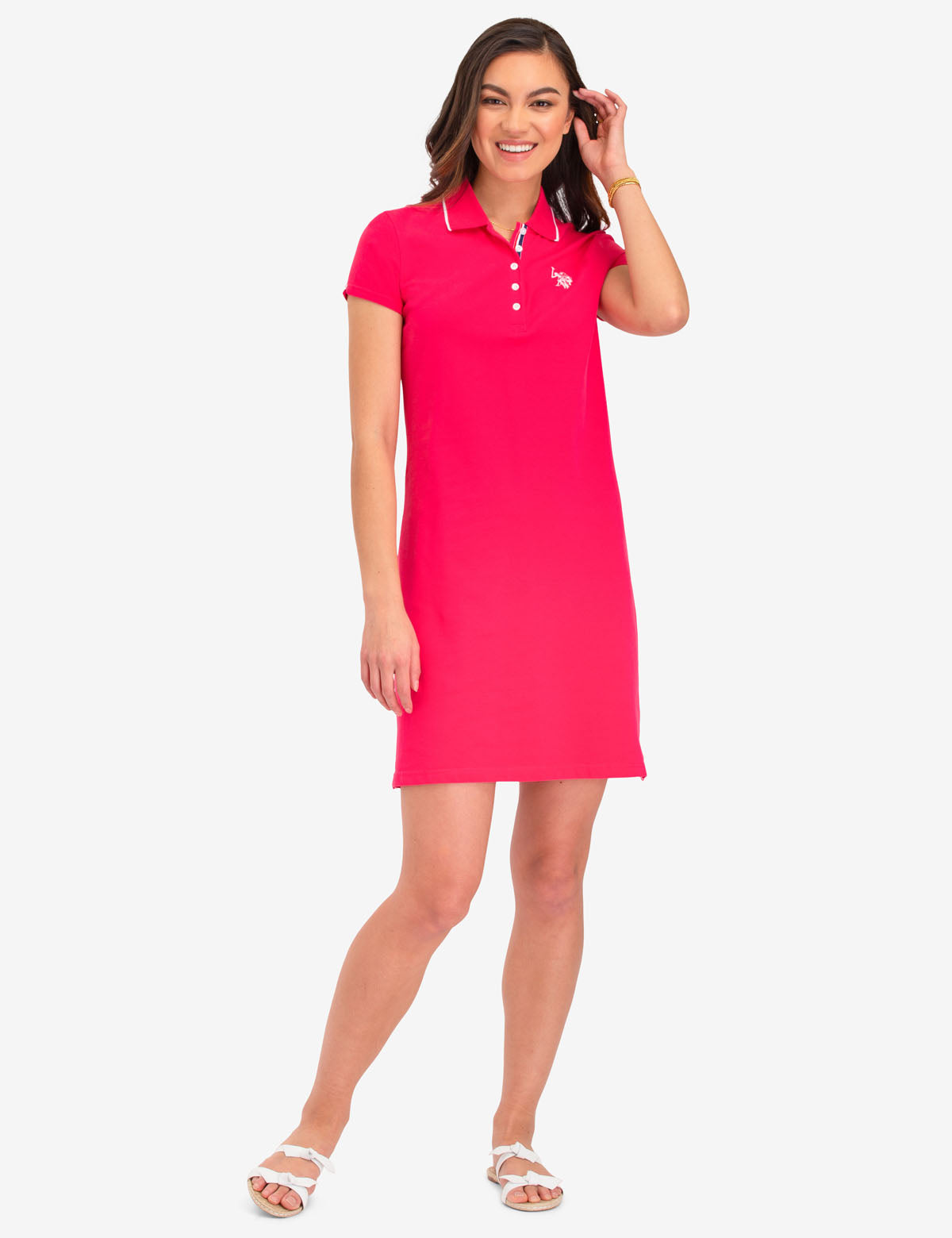 polo shirt dress womens