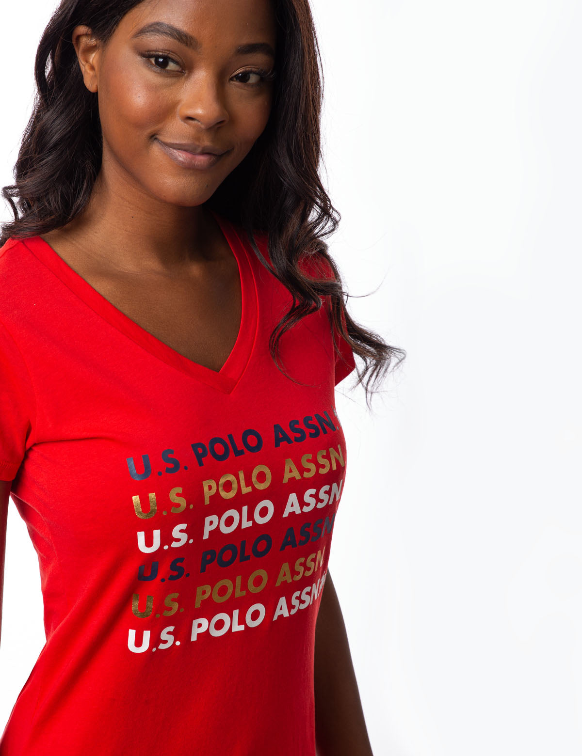 U S Polo Assn Repeat Logo T Shirt U S Polo Assn