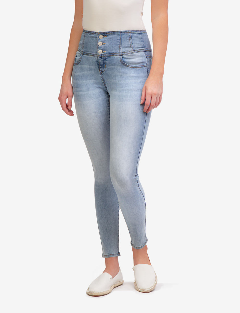 HIGH RISE CORSET SKINNY JEANS– U.S. Polo Assn.