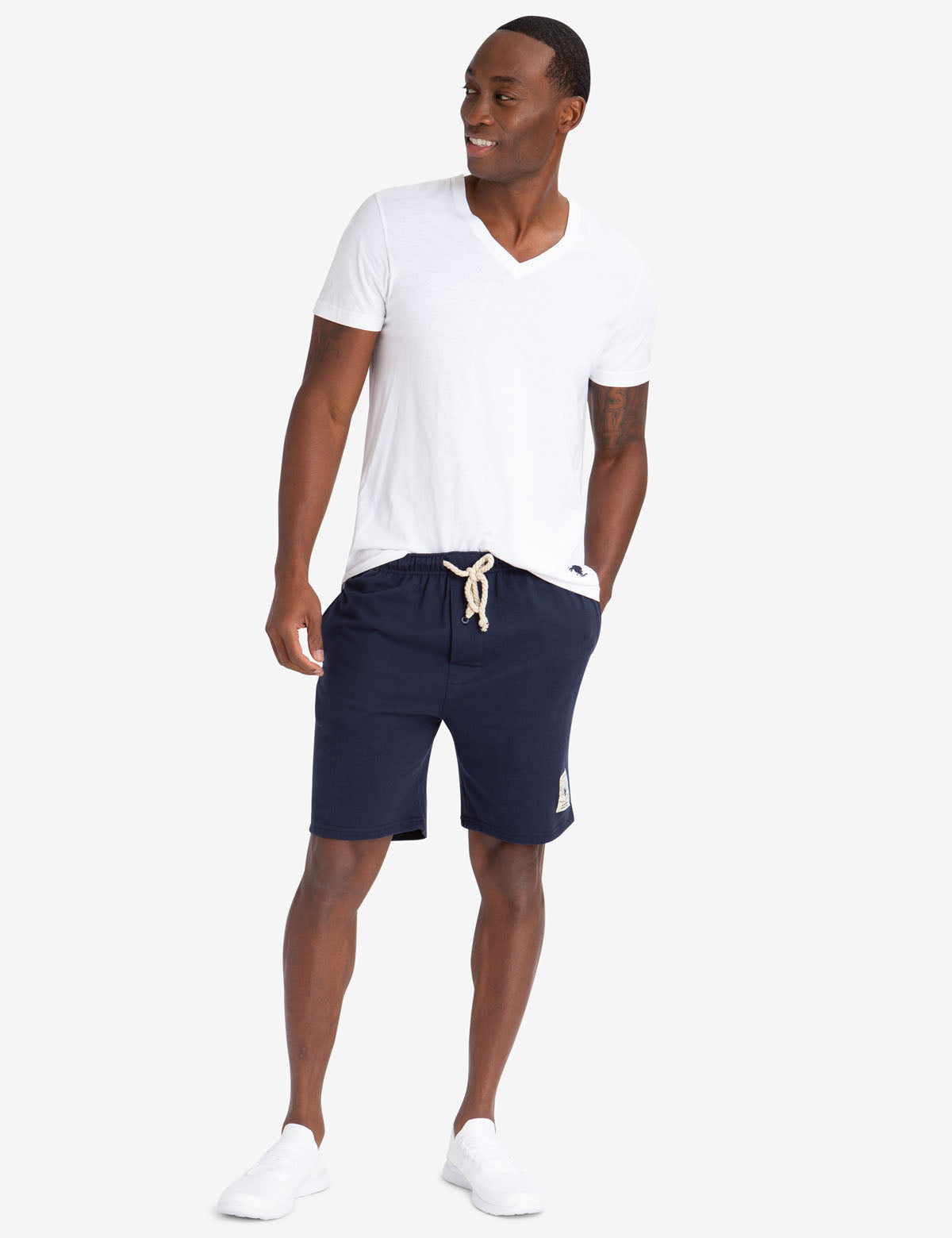 polo terry shorts