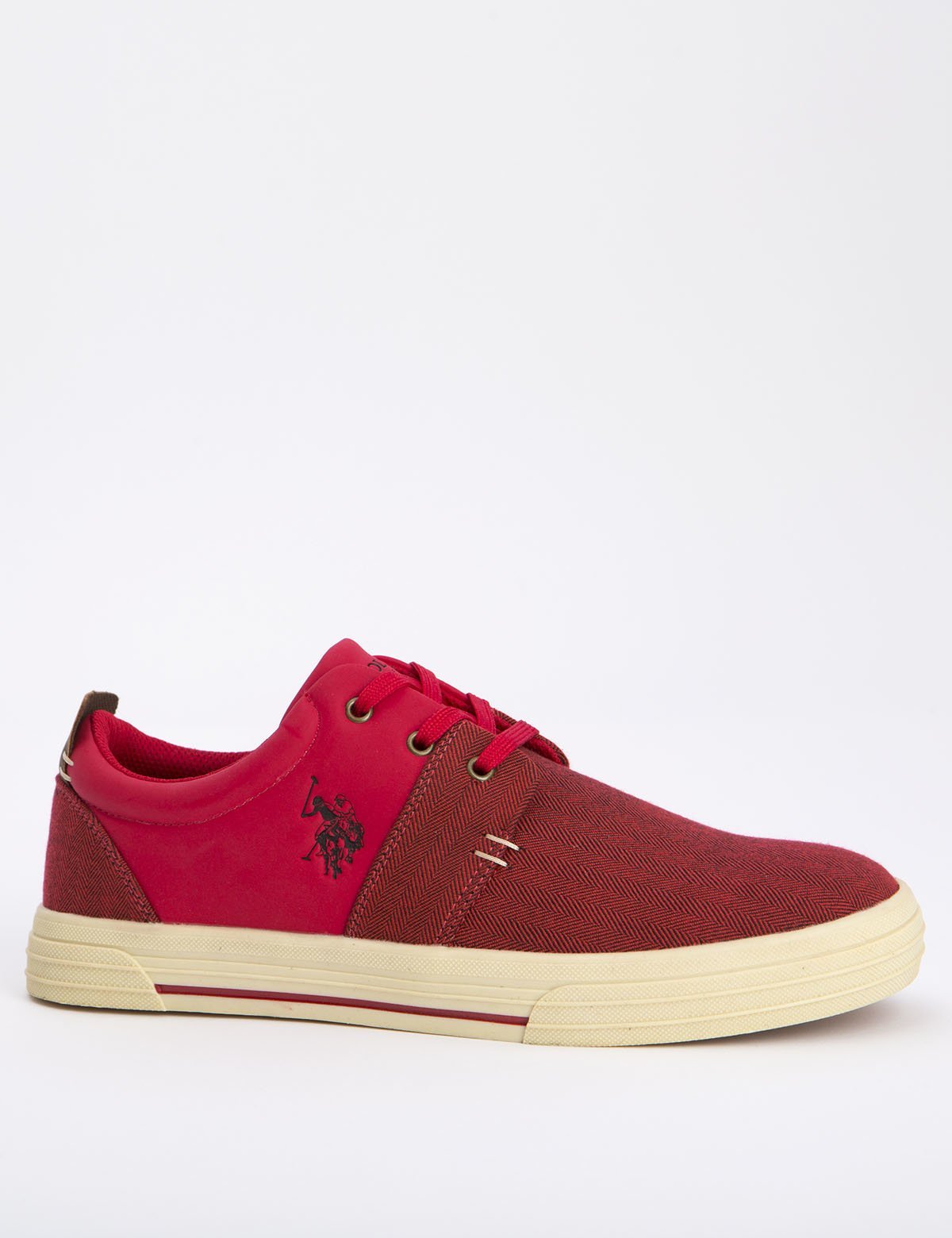 us polo red sneakers