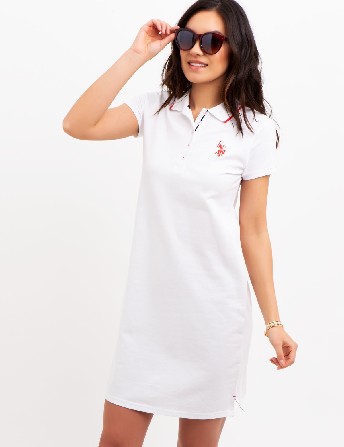 us polo t shirt dress