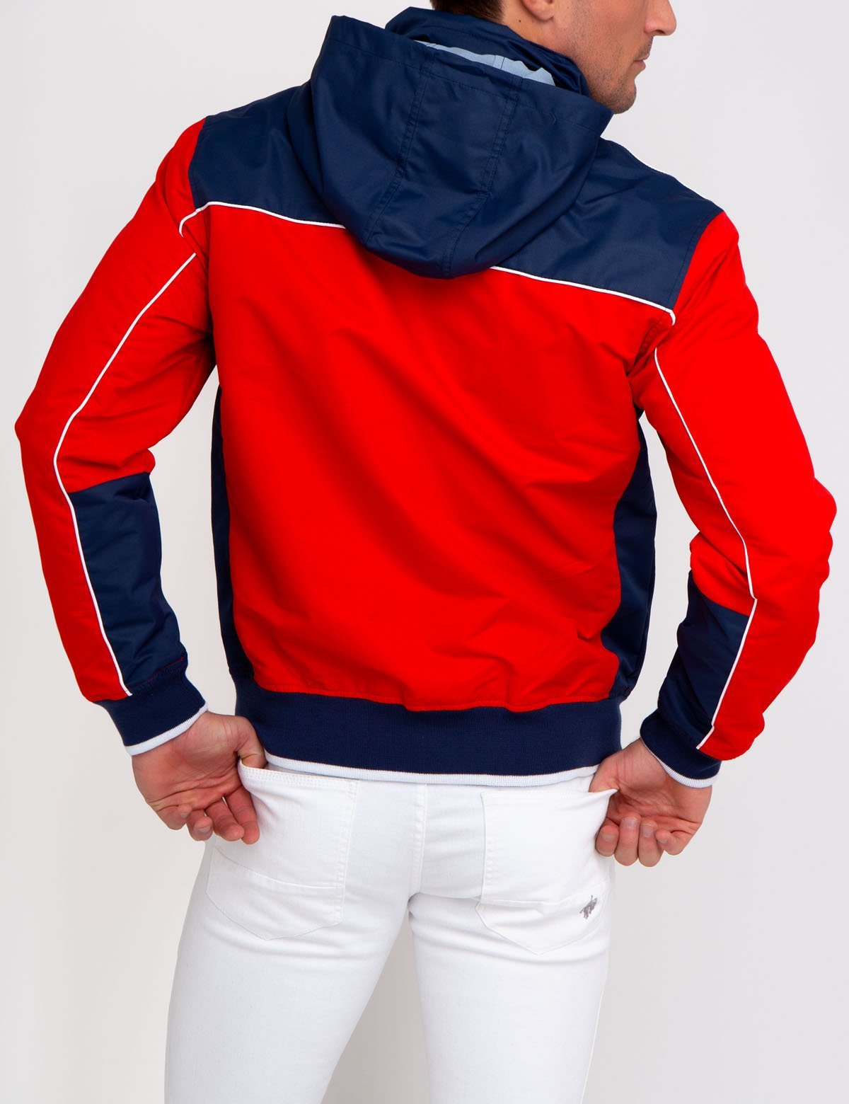 us polo red jacket