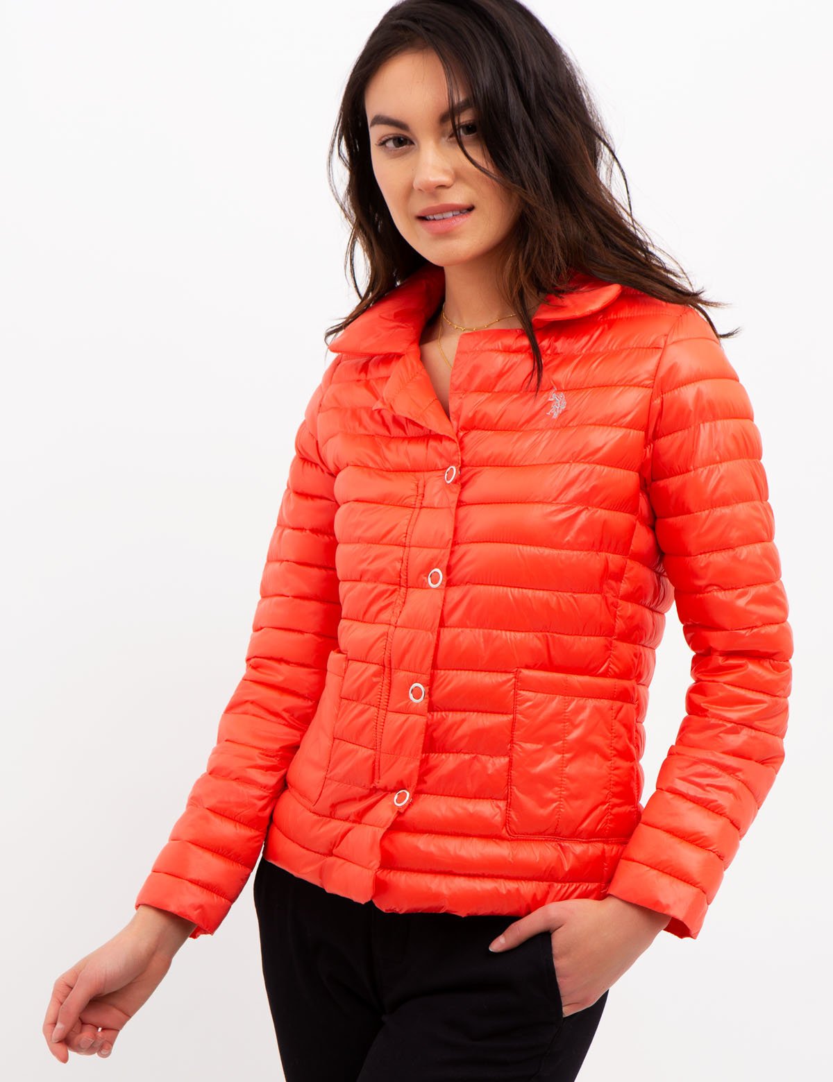 us polo quilted jacket