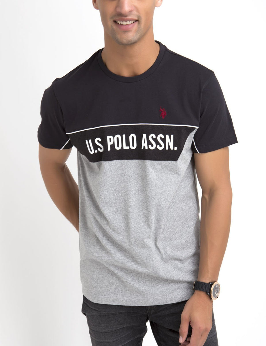 . POLO ASSN. CHEST STRIPED T-SHIRT– . Polo Assn.