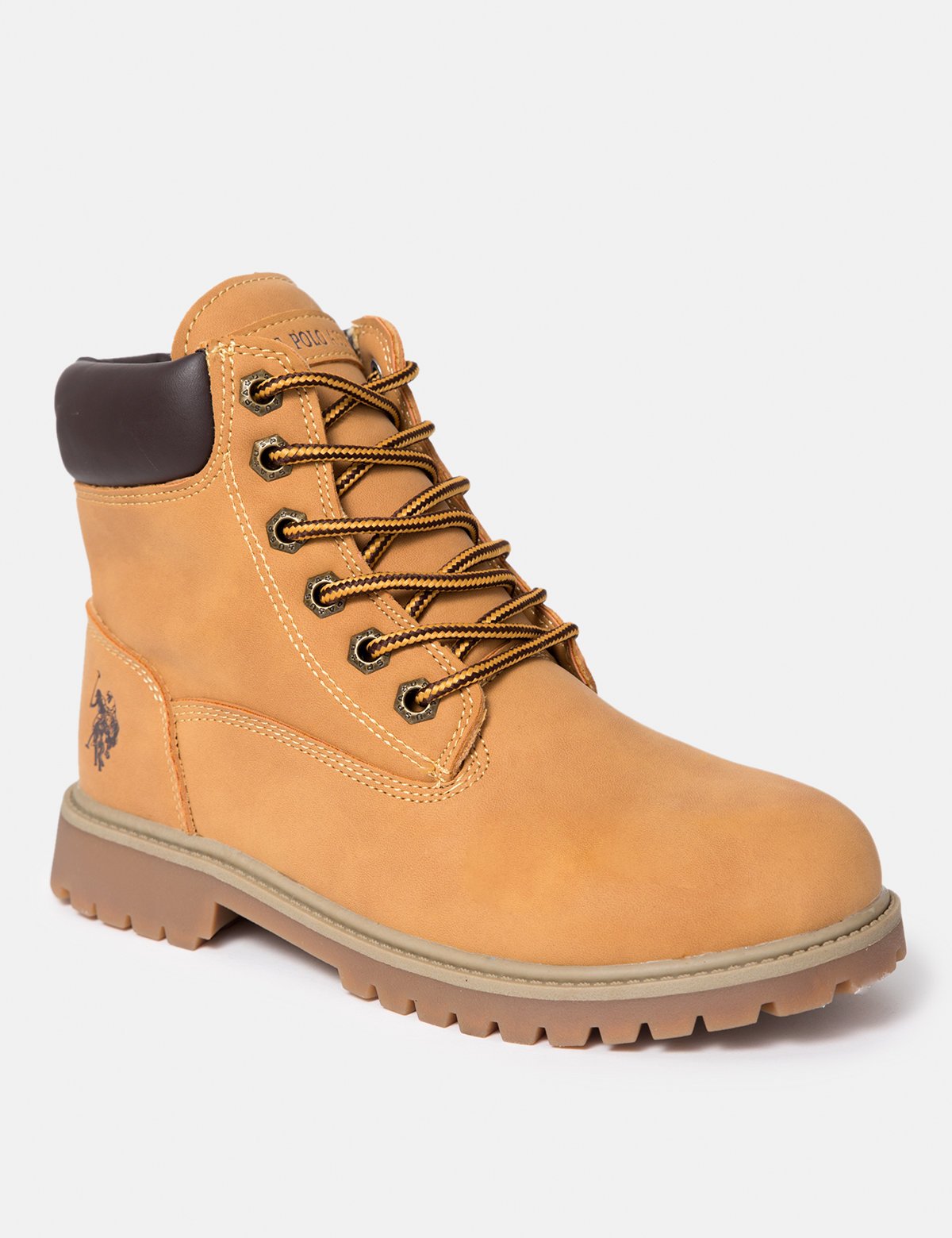 wheat polo boots