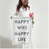Happy Wife towel