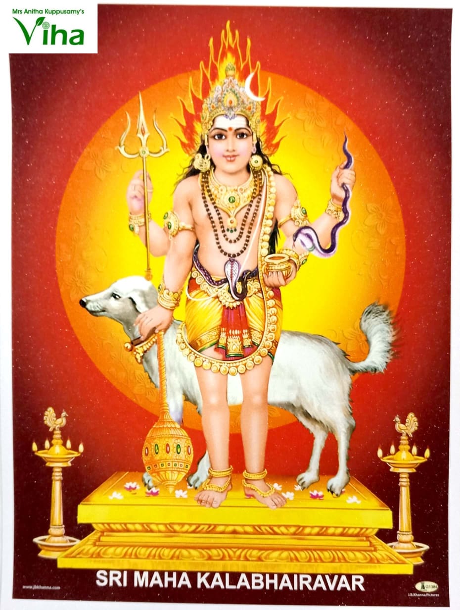 Sri Kala Bhairavar Photo – Viha Online
