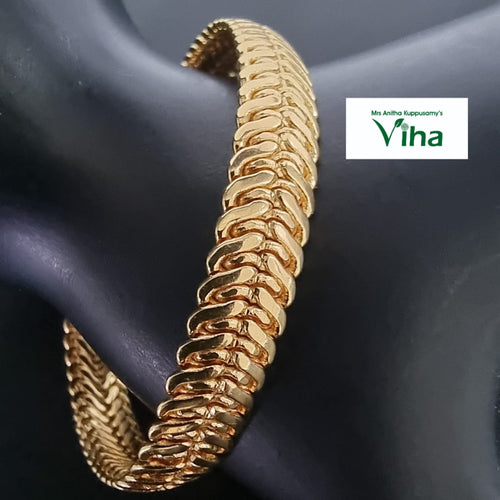 Buy Impon Bangles Daily Use Thin Curved Gold Design Plain Kambi Bangles  Online