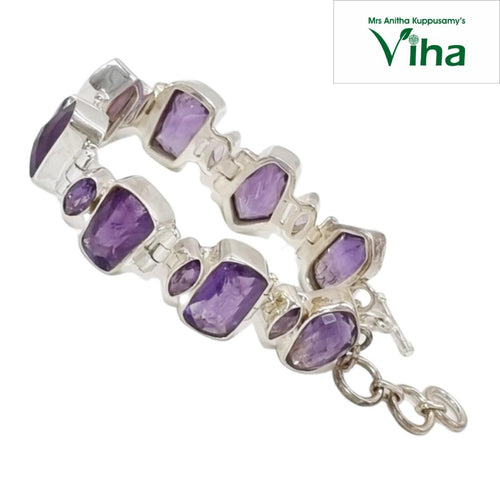 amethyst bracelet – intuitively blessed crystals