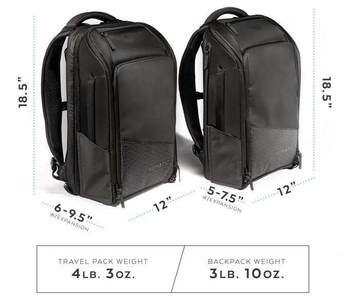 heys luggage sizes