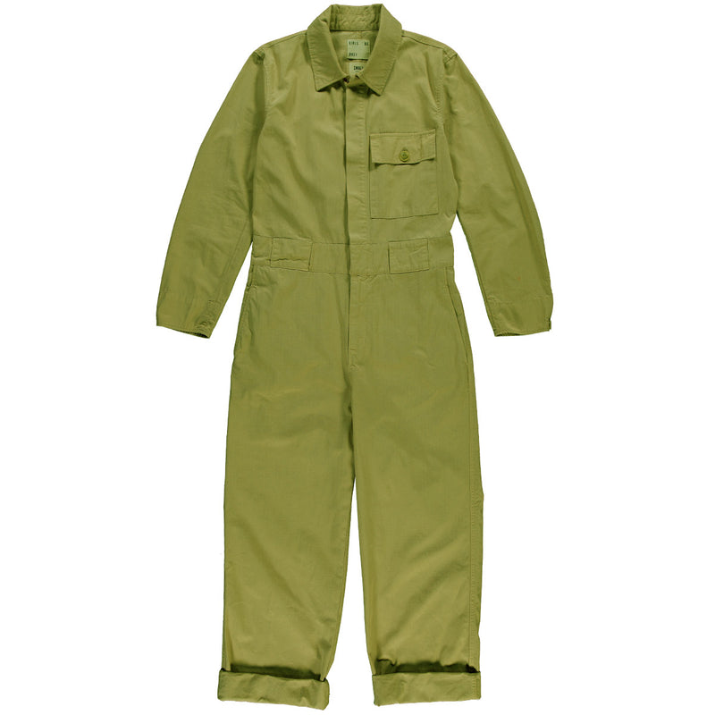 forest green coveralls